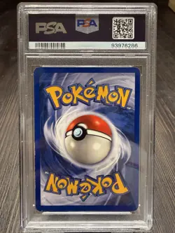 Pokemon TCG Blastoise Holo Shadowless Rare Card Base Set 2/102 PSA 4 - Image 3