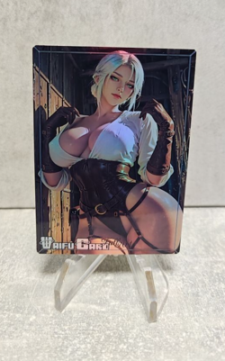Ciri Trading Card Waifu Goddess Story Anime Girl holo Karte Manga Full Art - Image 1