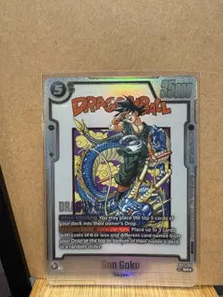 Dragon Ball Super Card Game Fusion World Son Goku FB07-104 SR Ultimate Battle AA - Image 1