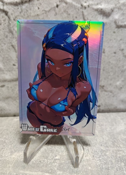Nessa Trading Card Waifu Goddess Story Anime Girl holo Karte Manga Full Art - Image 1