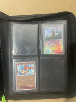 4 Pocket Side Loading Toploader Black Binder (fits 128 Cards) For Trading cards - Image 4