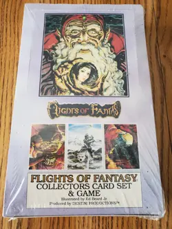 FLIGHTS OF FANTASY Collectors Card Set and Game SEALED Booster Box - Image 1