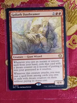 Goliath Daydreamer Lorwyn Eclipsed Magic The Gathering MTG red rare card - Image 1
