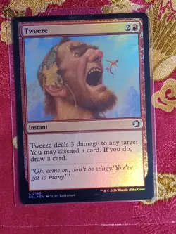 FOIL Tweeze Lorwyn Eclipsed Magic The Gathering MTG red instant spell card ccg - Image 1