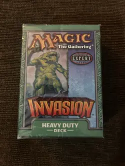 Magic The Gathering Invasion Heavy Duty Deck New SEALED - Image 1