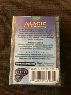 Magic The Gathering Invasion Heavy Duty Deck New SEALED - Image 2