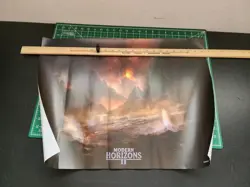 MAGIC THE GATHERING MODERN HORIZONS 2 FOIL LAND (SCALDING TARN) POSTER 18"x24" - Image 1