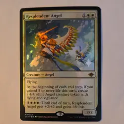 Magic: The Gathering NM Resplendent Angel 2023 Foil Promo Pack Caverns of Ixalan - Image 1