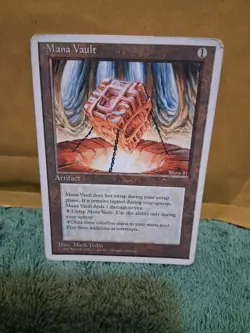 MTG 5th Edition - 1x Mana Vault - LP - Image 1