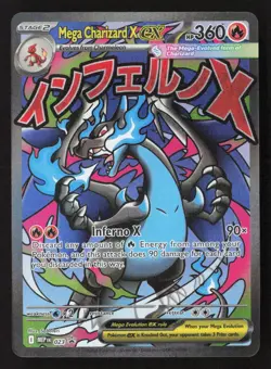 Mega Charizard X ex - Promo Holo MEP 023 NM Pokemon TCG - Image 1