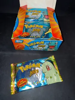 Pokemon 1 x Booster Pack Topps Johto Series 3 Factory Sealed TOPPS 2001 - Image 1