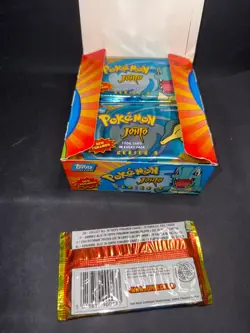 Pokemon 1 x Booster Pack Topps Johto Series 3 Factory Sealed TOPPS 2001 - Image 2