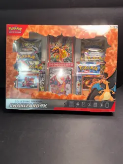 Pokemon TGC: Collezione Premium Charizard‑ex - 6 Bustine di Espansione 820650603211 - Image 1