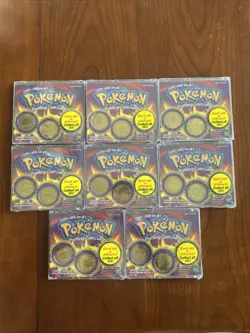 Hasbro Vintage 1999 Pokemon Coin Game Packs - Image 1