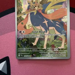 Pokemon Zacian Illustration Rare Phantasmal Flames 100/094 - Image 3