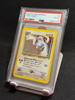 2000 Pokemon Neo Genesis Lugia Holo #9/111 PSA 4 - Image 1
