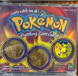Pokemon Battling Coin Game Never Opened - Image 1