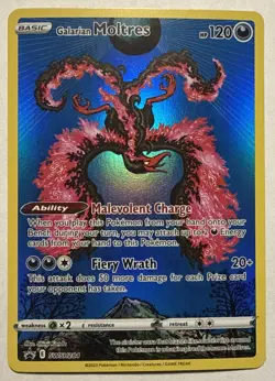 Pokemon TCG Galarian Moltres SWSH284 Sword & Shield Illustration Rare Promo NM - Image 1