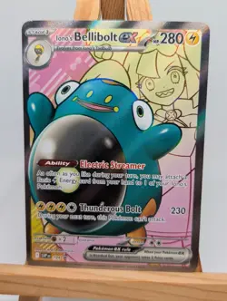 Pokemon TCG | Iono’s Bellibolt ex SVP 194 Promo | Scarlet & Violet Promo - Image 1