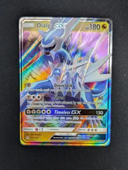 Pokemon TCG Dialga GX 100/156 Sun & Moon Ultra Prism - Image 1