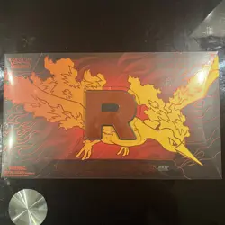 Pokemon Team Rocket's Moltres ex Ultra Premium collection box New Slight Damage - Image 1