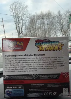 Pokemon TCG Scarlet & Violet Surging Sparks Booster Box Sealed - Image 2