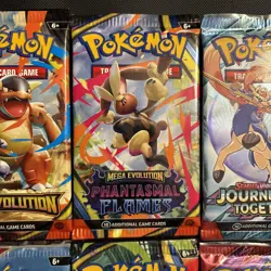 Pokemon TCG Booster Pack Bundle (6 Packs) Factory Sealed - Image 3