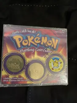 pokemon battling coin game sealed - Image 1