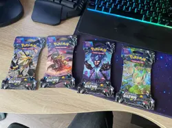 Pokemon 2018 Ultra Prism Boosters / 4 Full Art Set / SLEEVED & Factory Sealed - Image 1