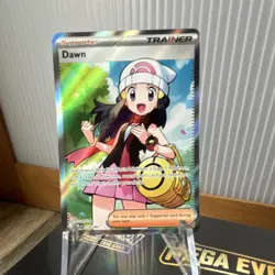 Pokemon TCG Dawn Trainer-Supporter Ultra Rare Full Art Holo 118/094 English NM - Image 1