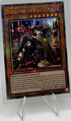 Yu-Gi-Oh! Diabellstar the Black Witch RA04-EN047 QCSR 1st Ed NM Quarter Century - Image 3
