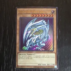 Blue-Eyes White Dragon (Version 2) LCKC-EN001 Legendary Collection Kaiba... - Image 1