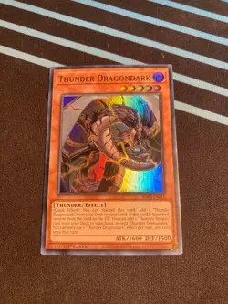 YuGiOh! - Thunder Dragondark RA03-EN018 Ultra Rare 1st Edition Near Mint - Image 1