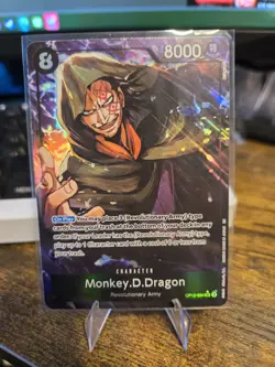 One Piece Monkey.D.Dragon (Alternate Art) OP12-094 SR* Legacy of the Master NM - Image 1