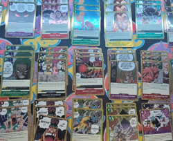 One Piece Card TCG: OVER 100 GOLD FOIL EVENT CARD LOT - OVER 100 CARDS!!! - Image 1