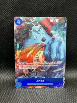 Jinbe OP07-045 PARALLEL SR FOIL 500 Years In The Future One Piece CCG Bandai - Image 3