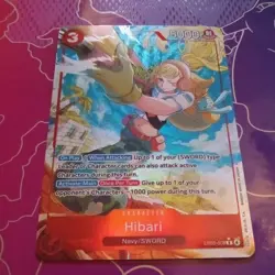 HIBARI 2026 One Piece EB03 Heroines Edition Rare Alt Art 008 ENGLISH - Image 2