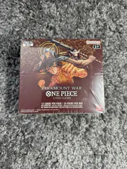 Bandai One Piece OP02 Paramount War Booster Box - 24 Packs 811039039080 - Image 1