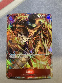 • Sabo • P-044 R Premium Booster Foil One Piece TCG NM - Image 1