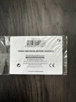 Special Delivery Charizard Pokemon Center Promo Card Holo (SWSH075) - SEALED - Image 3