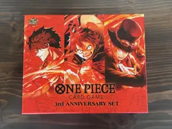 ONE PIECE Card Game 3rd ANNIVERSARY SET Japanese Box Brand New 2025 - Image 1