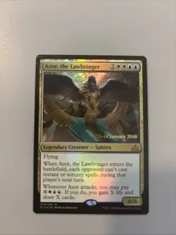 Azor, the Lawbringer Prerelease Cards Foil - Image 1
