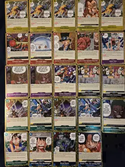 ONE PIECE CCG LOT OF 24 RARE EVENT CARDS MIXED SETS ALL NM+ - Image 1