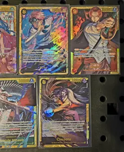 ONE PIECE CARD GAME MIXED LOT OF 5 SECRET RARES SEC ALL NM - Image 3