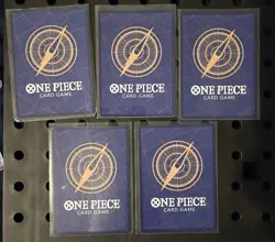 ONE PIECE CARD GAME MIXED LOT OF 5 SECRET RARES SEC ALL NM - Image 4