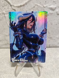 Albedo Trading Card Waifu Goddess Story Anime Girl holo Karte Manga Full Art - Image 1