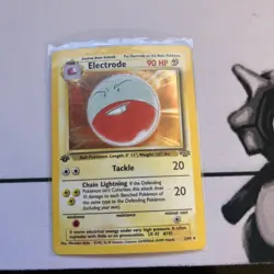 1st Edition Electrode 2/64 Jungle 1999 Holo Rare WOTC Pokemon Card TCG - Image 1