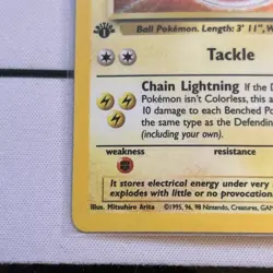 1st Edition Electrode 2/64 Jungle 1999 Holo Rare WOTC Pokemon Card TCG - Image 4