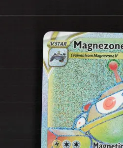 Magnezone VSTAR 198/196 Lost Origin Full Art Secret Rare Holo Pokemon Card NM - Image 3