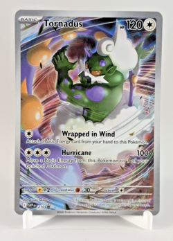 Pokemon Card: Tornadus 210 Black Star SV Scarlet Violet Promo Illustration Rare - Image 1
